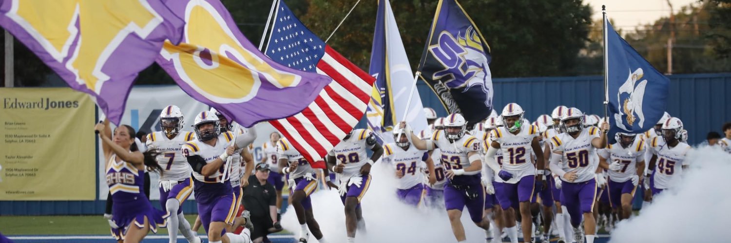Sam Houston High Football Recruiting banner