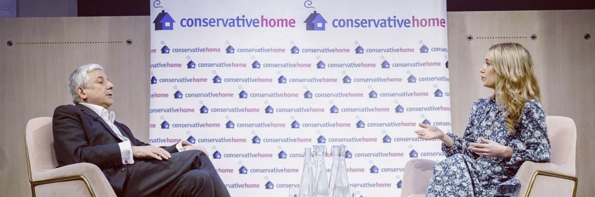 Laura Trott MP's banner