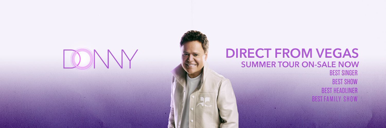 Donny Osmond Profile Banner