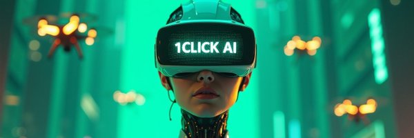 1clickai Profile Banner