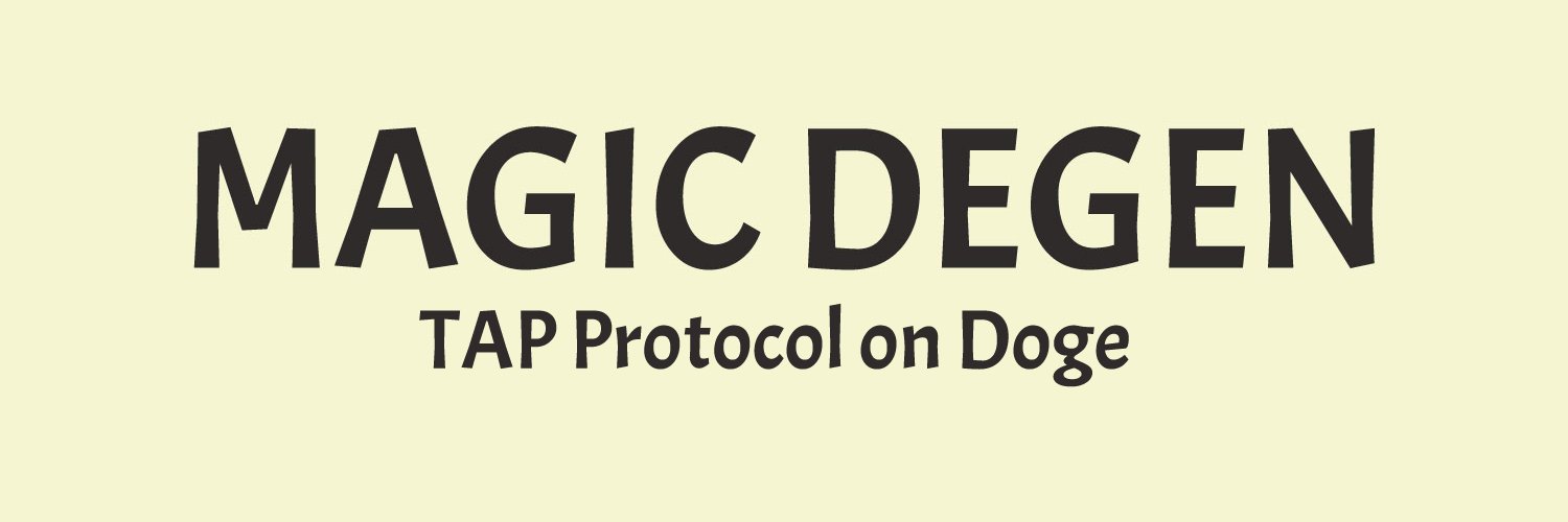 Magic Degen banner