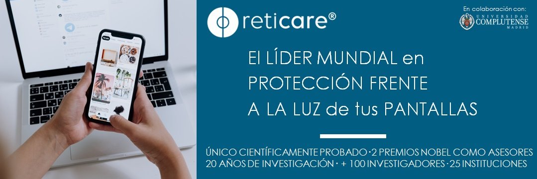 Reticare - Único científicamente probado banner