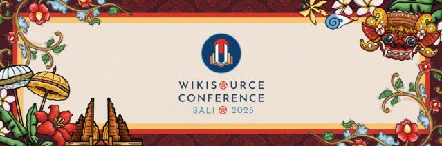 Wikisource Conference banner