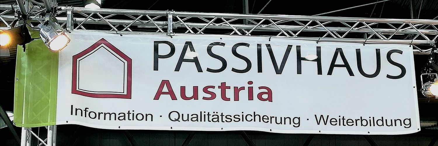 Passivhaus Austria banner