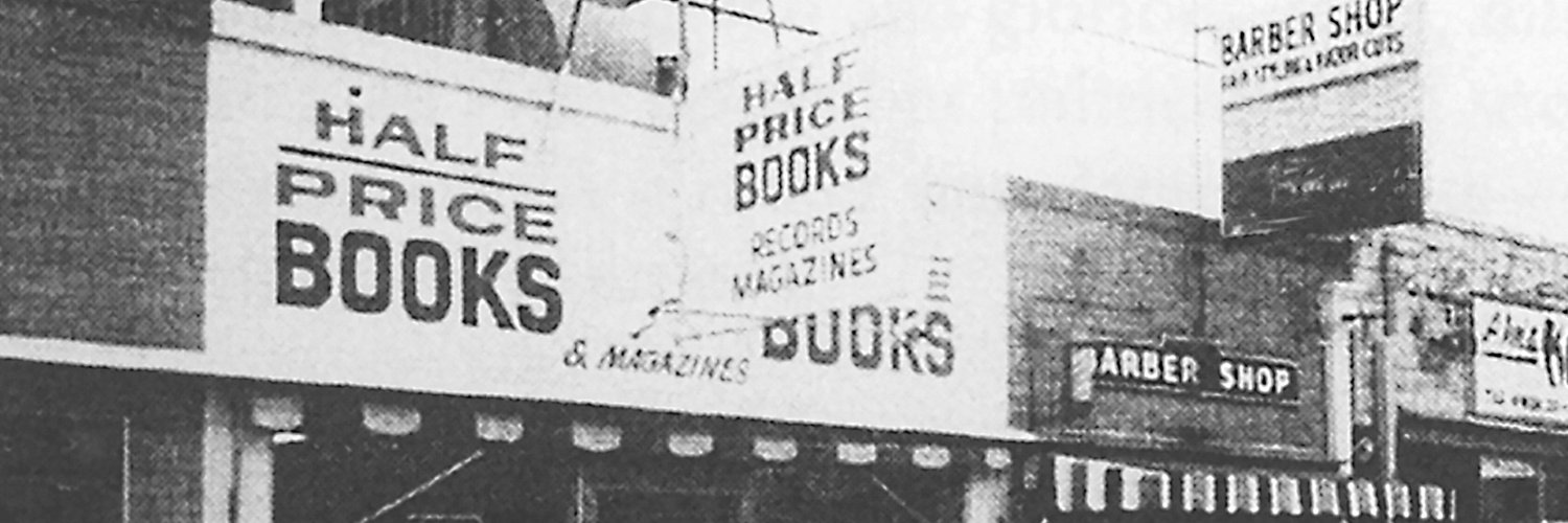 Half Price Books banner