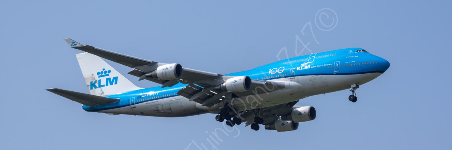 Flying Panda 747 banner