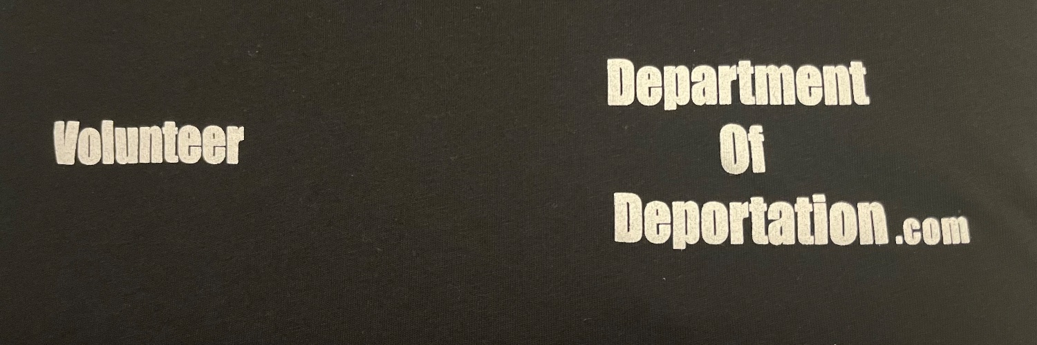 DepartmentOfDeportation.com banner