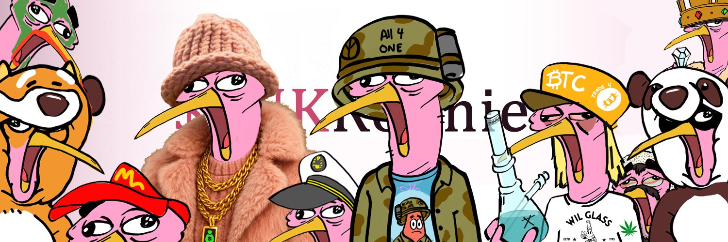 $PnkRonnies on SOL: PINK RONNIES banner