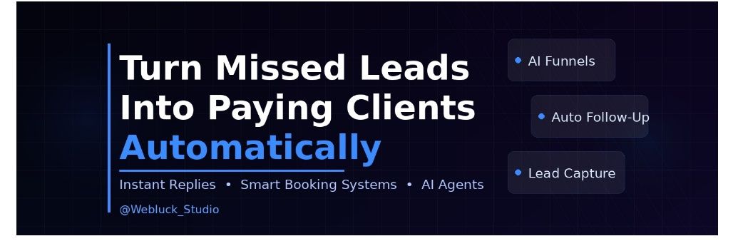 Goodluck | AI Funnels banner