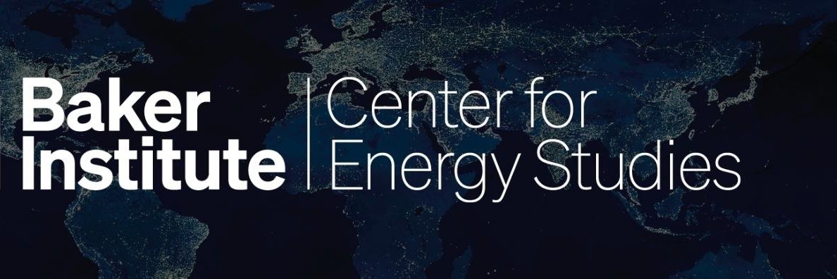 Baker Institute Center for Energy Studies's banner