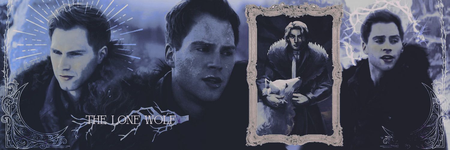 𝚝𝗁𝘦 ֺ ָ 𝓵𝚘𝙣𝘦 ١ 𝐰𝖔𝖑𝔣 banner