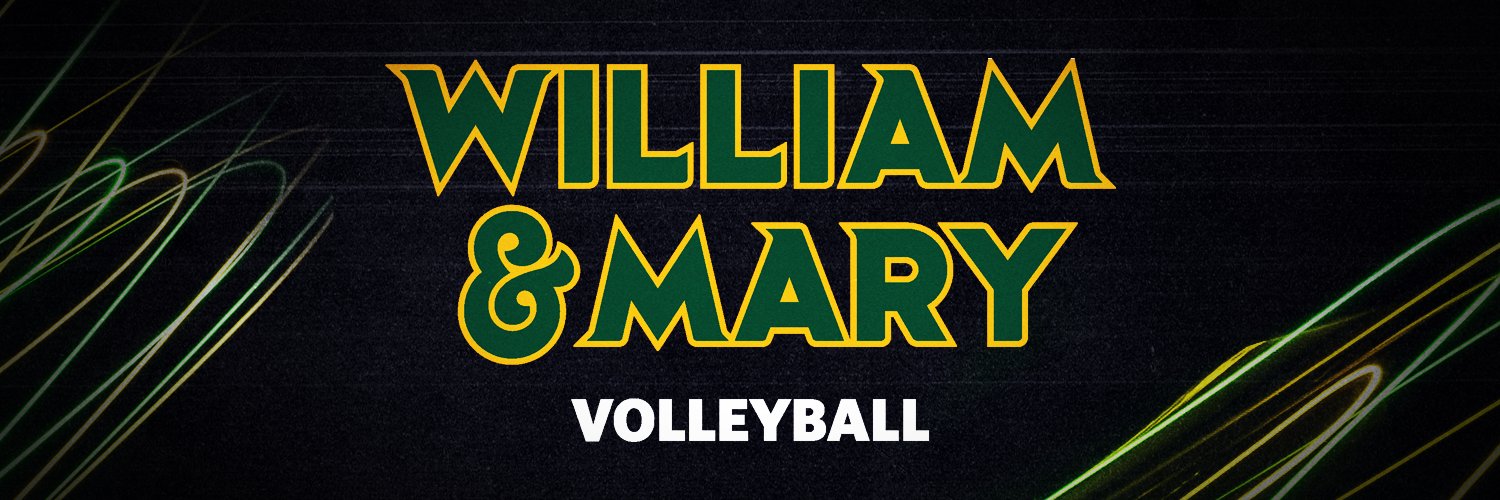 William & Mary Tribe Volleyball banner