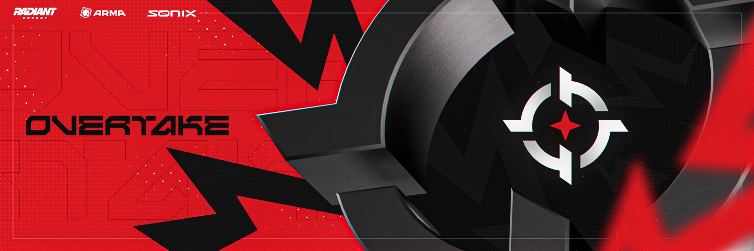 Overtake's banner