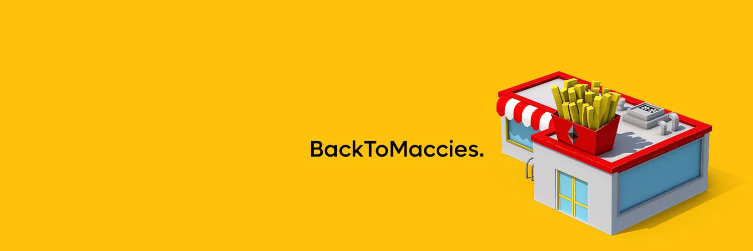 Maccies banner