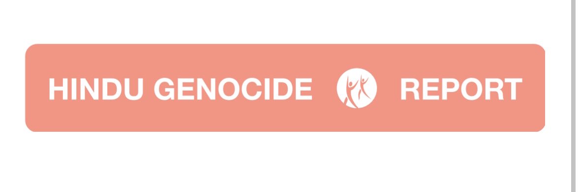 Hindu Genocide Report's banner