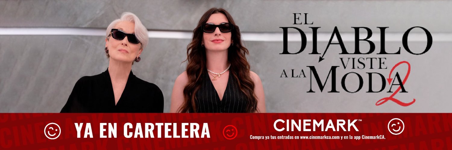 Cinemark El Salvador banner