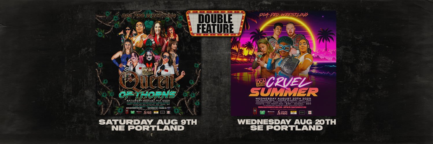 DOA Pro Wrestling's banner