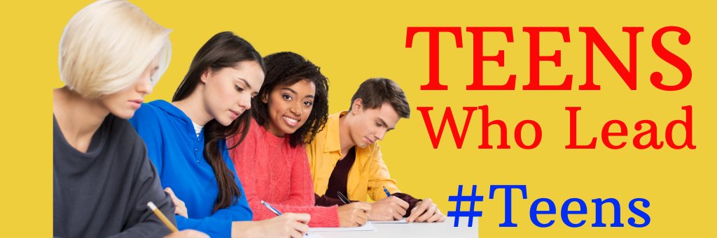 Teens Who Lead banner