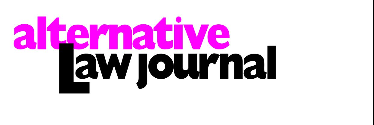 Alternative Law Journal banner