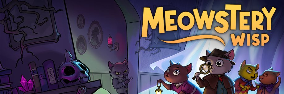 Meowstery Wisp | DMT GAMES banner