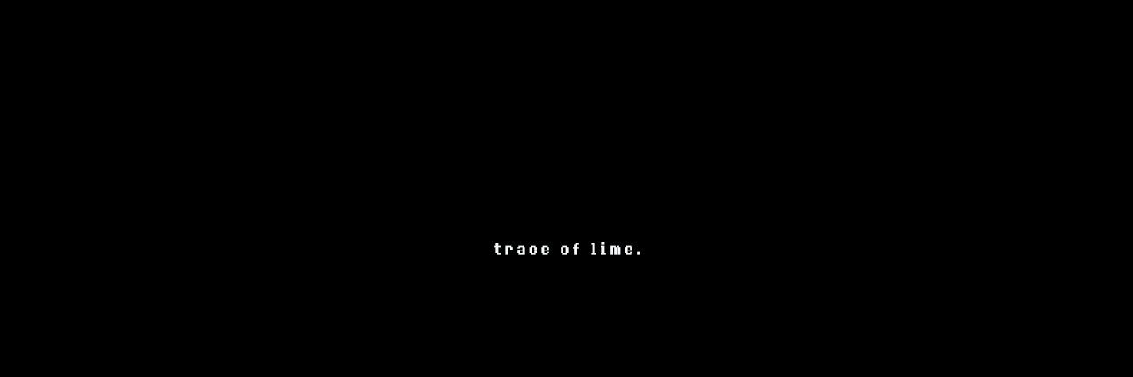 Trace of Lime banner