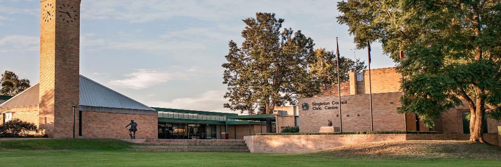 Singleton Council banner