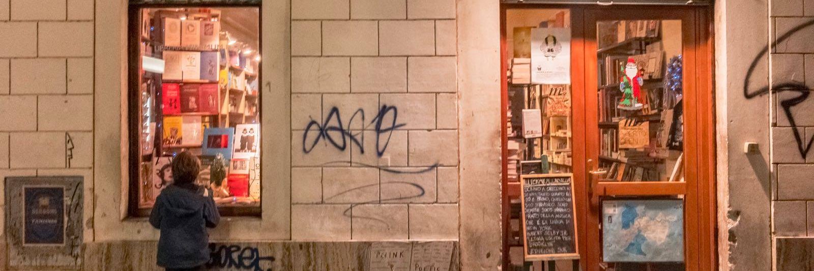libreria trastevere banner
