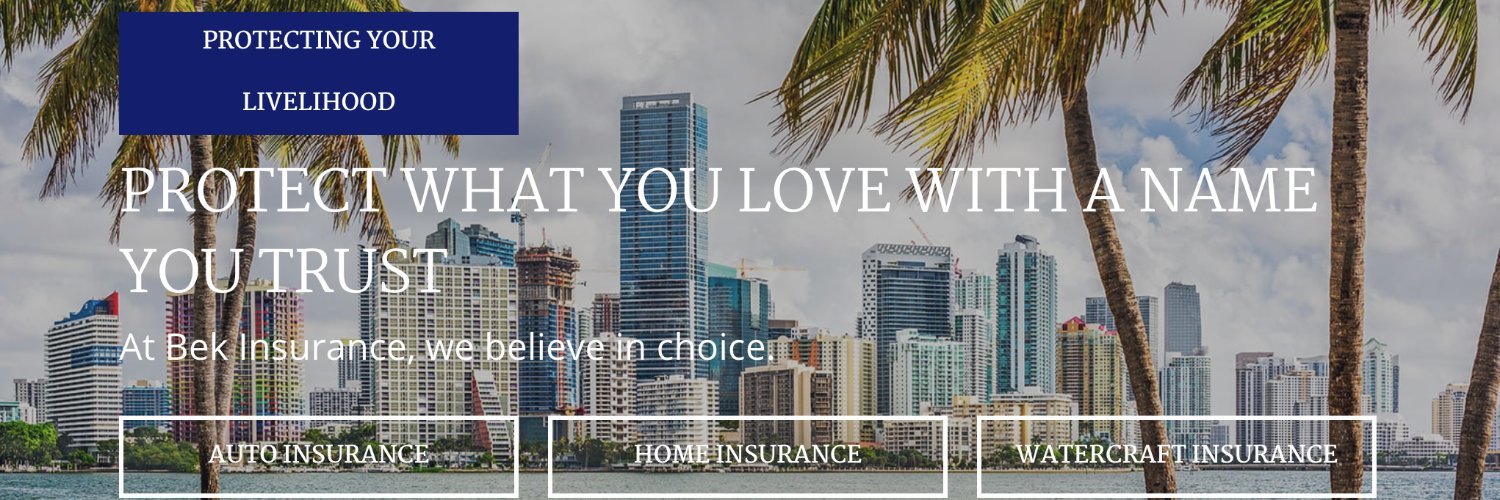 BekInsurance's profile banner image