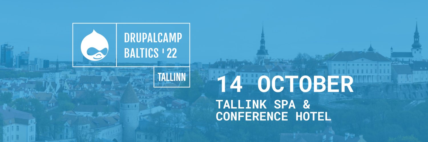 DrupalCamp Baltics banner