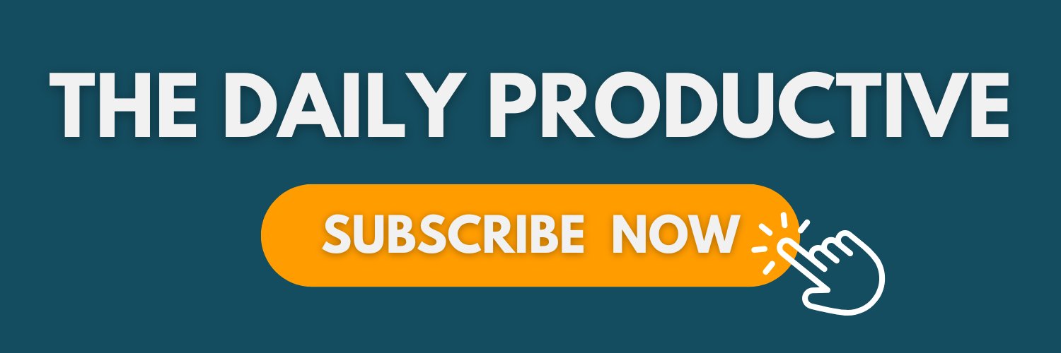 The Daily Productive banner