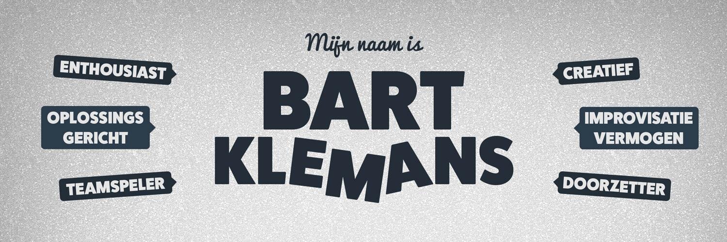 bartklemans's profile banner image
