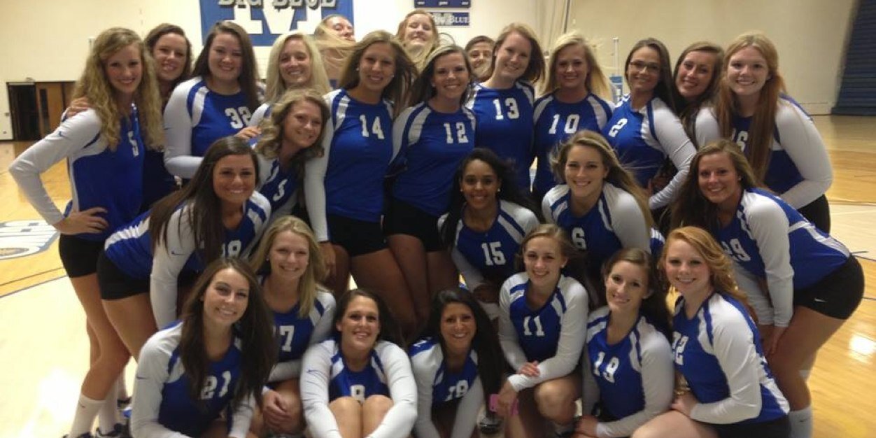 Millikin Volleyball banner