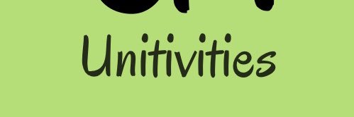 Unitivities On YouTube's banner