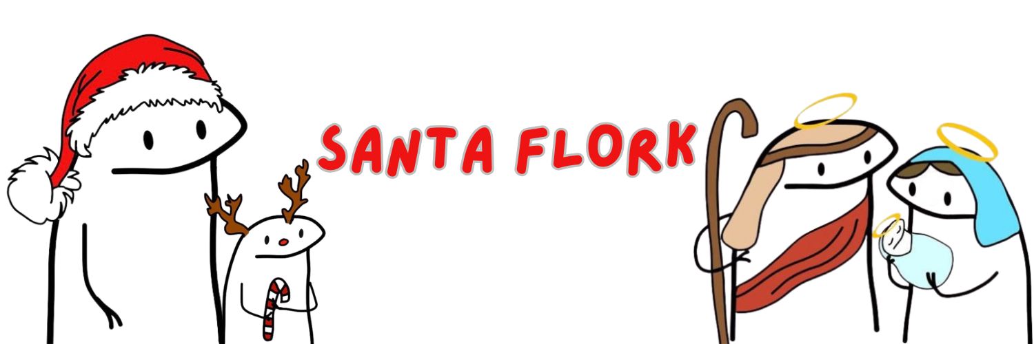 Santa Flork banner