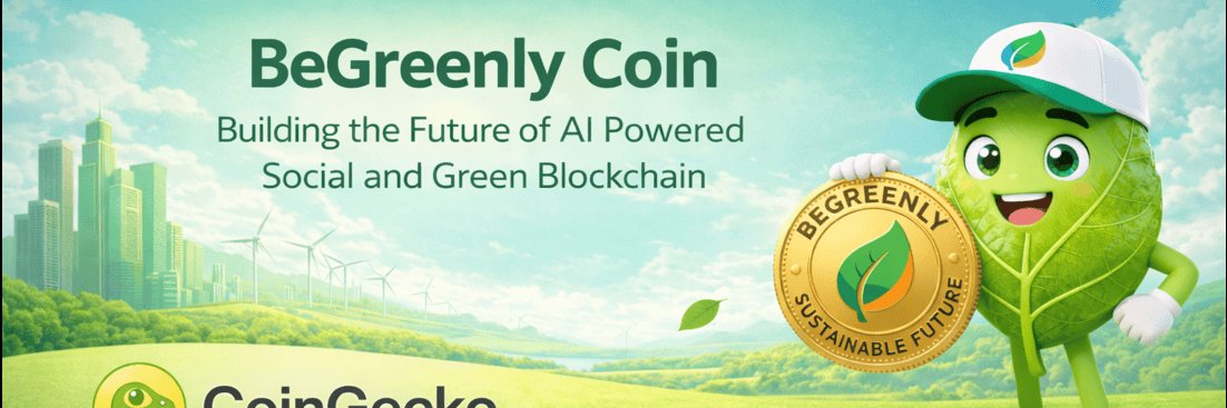 BeGreenly Coin ($BGREEN) banner
