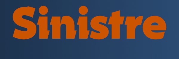Sinistre banner
