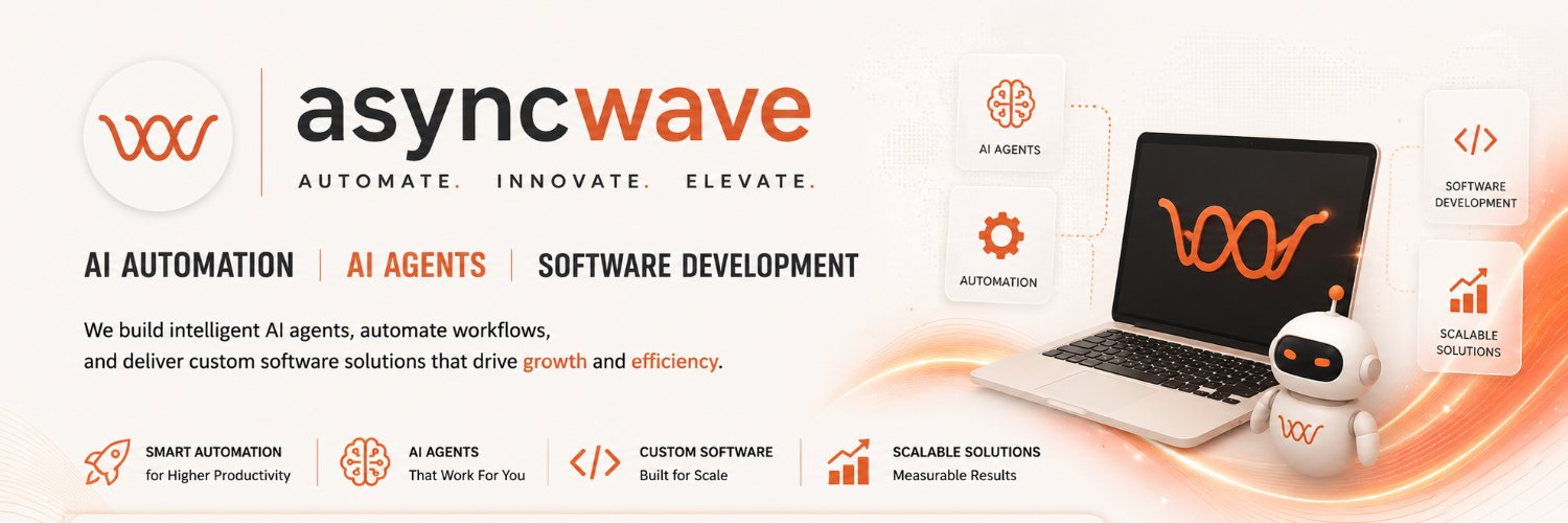 Asyncwave_AI's profile banner image