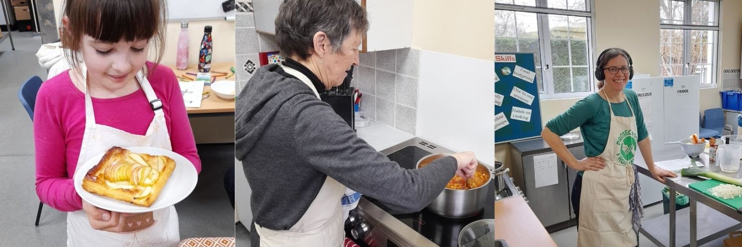 Project Food - Food support in East Devon banner