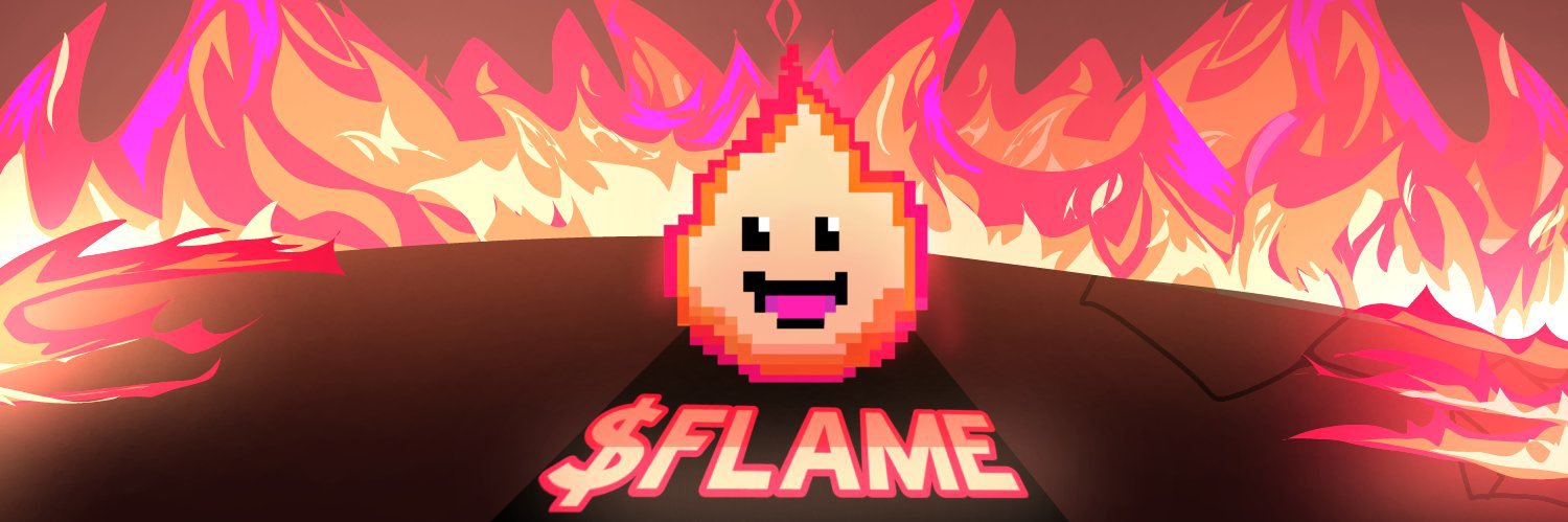 $FLAME's banner