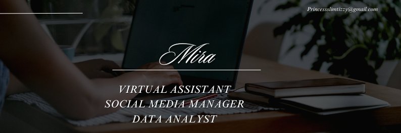 Mira|| Social Media Virtual Assistant CRM |SMM| VA's banner