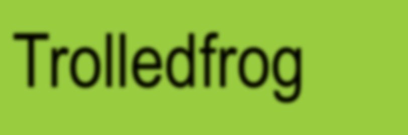 TheTrolledFrog banner