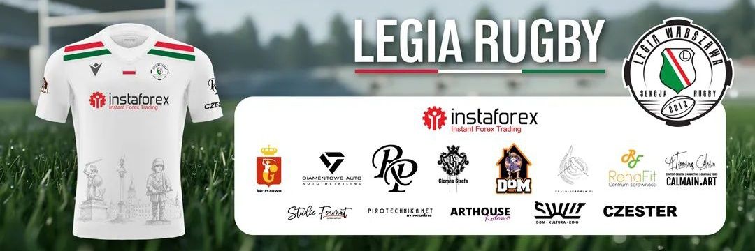Legia Rugby 🏉 banner