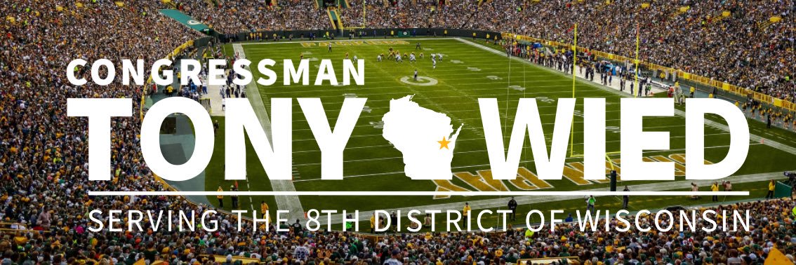 Rep. Tony Wied's banner