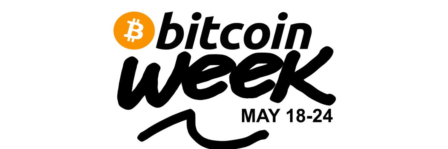 BITCOIN WEEK Official banner