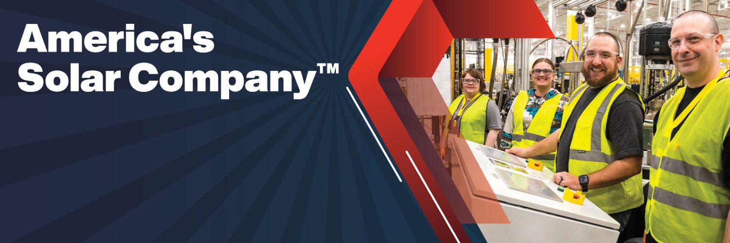 First Solar banner