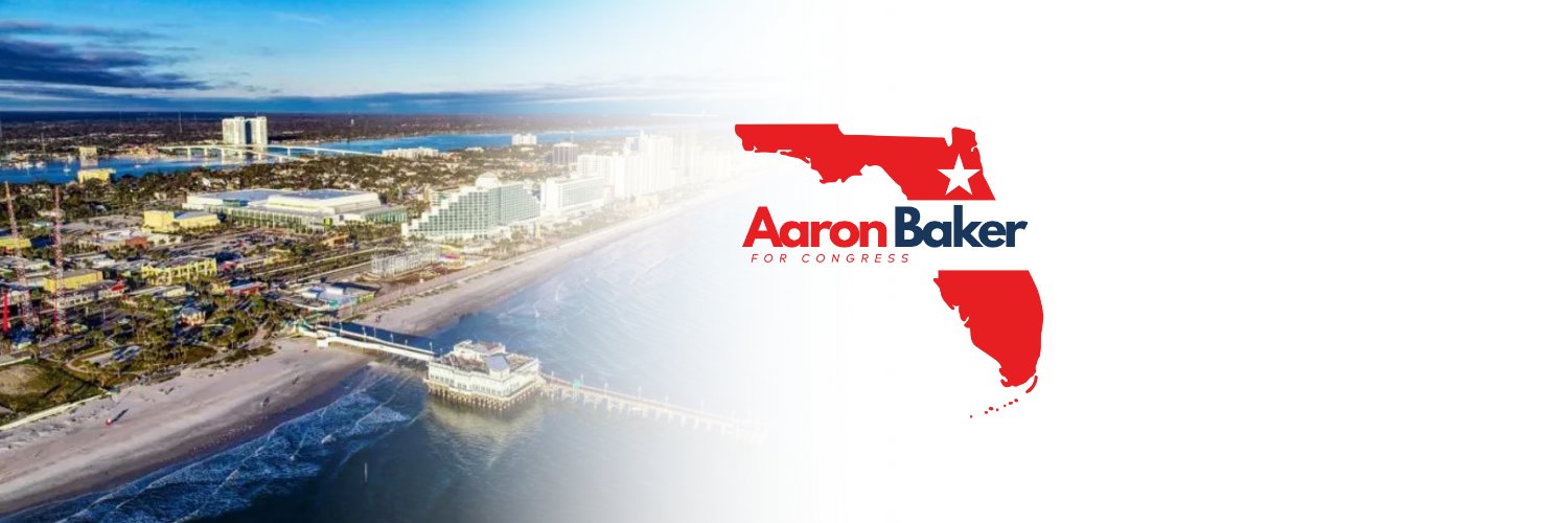 Aaron Baker for Congress (FL-6) banner