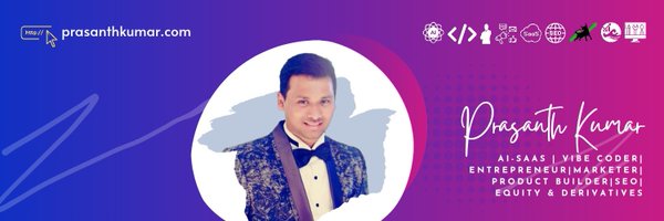 prasanthxai Profile Banner