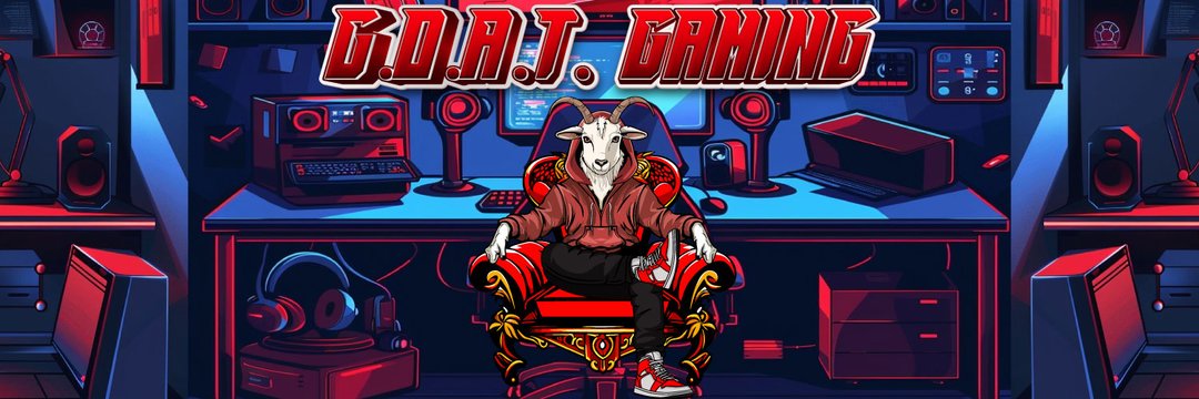 Real G.O.A.T GAMING banner