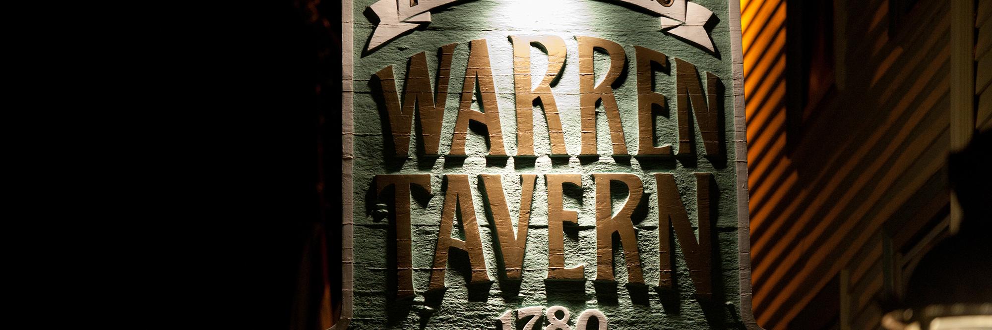 Warren Tavern banner