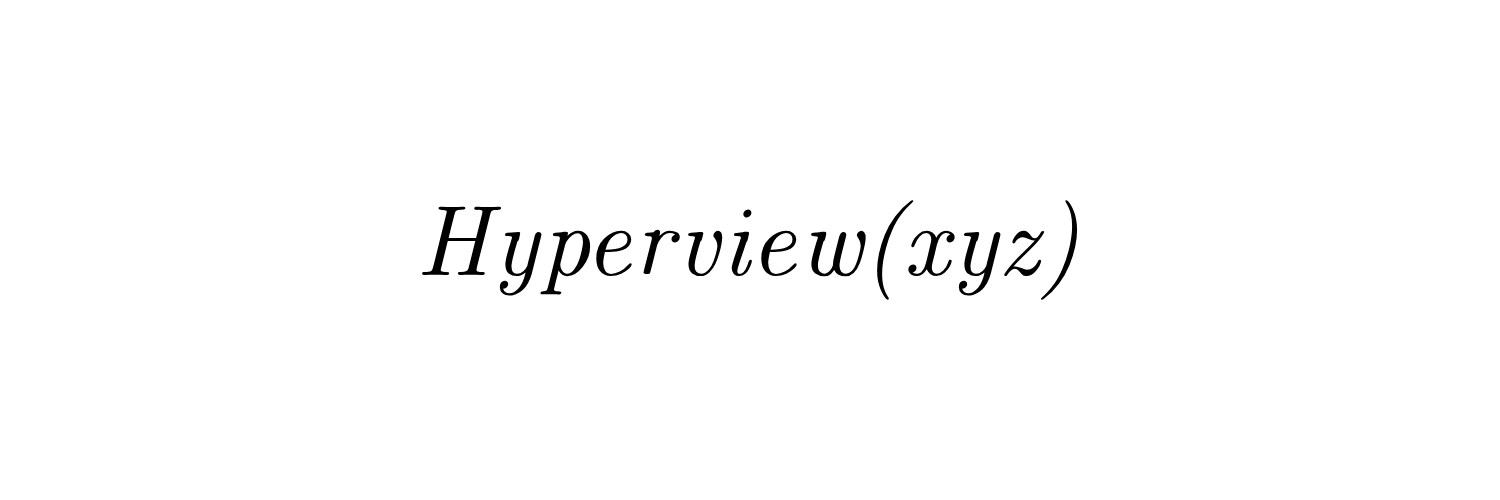 Hyperview banner